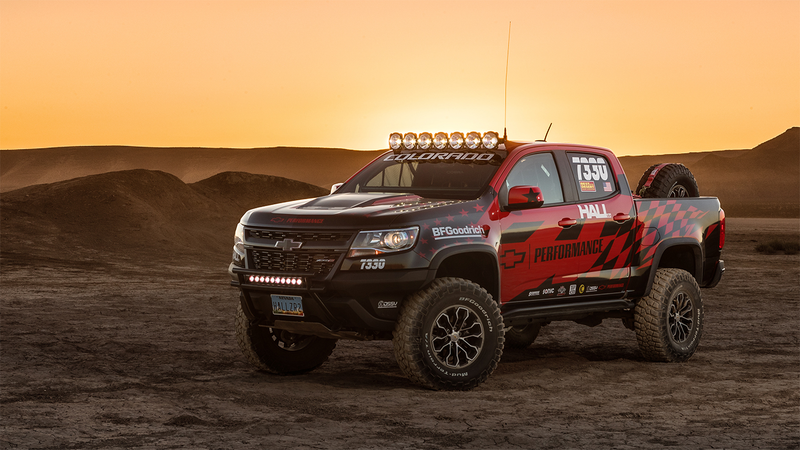 Illustration for article titled Hell Yeah The Chevy Colorado ZR2 Is Going Off-Road Racing